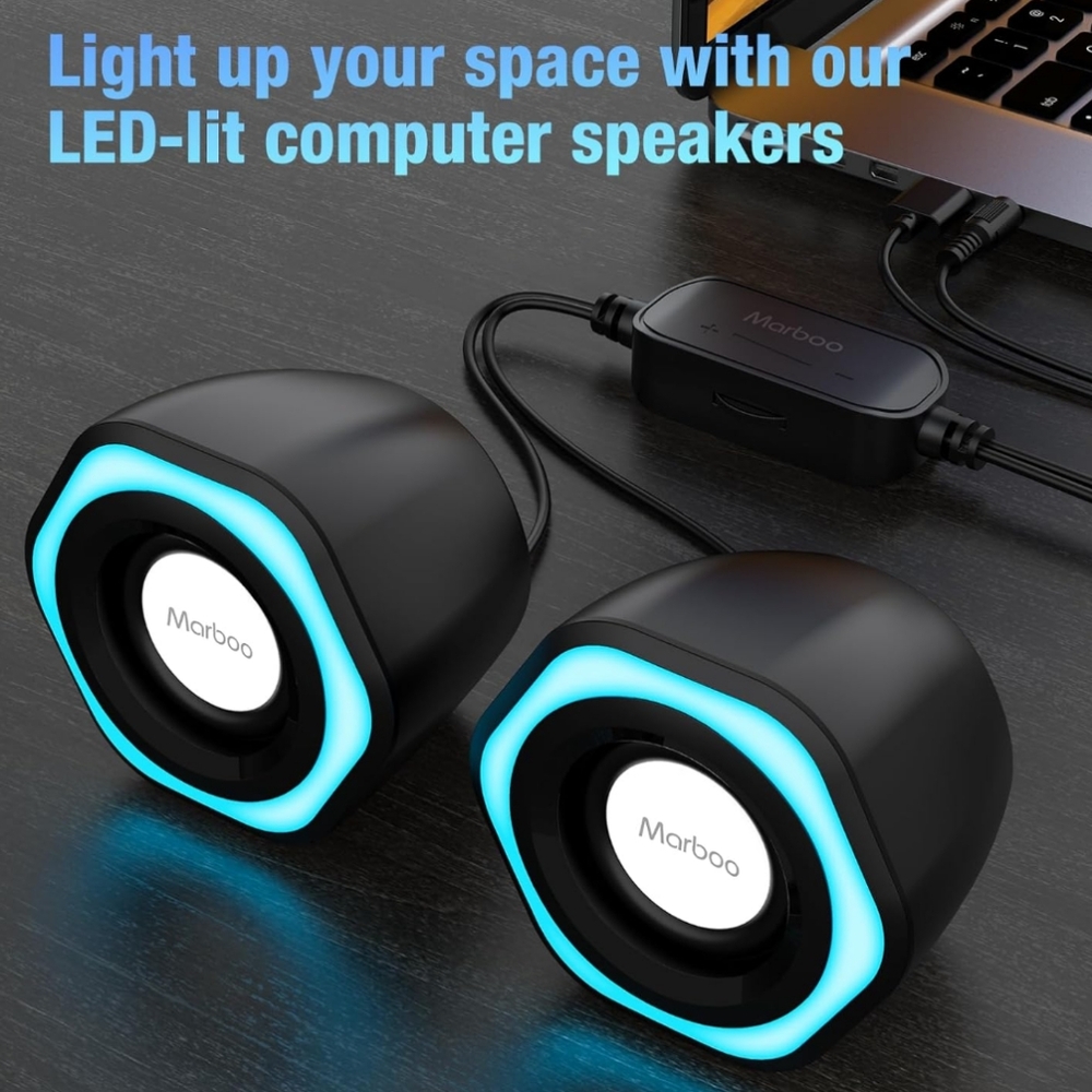 Mini computer speakers - Picture 6 of 10